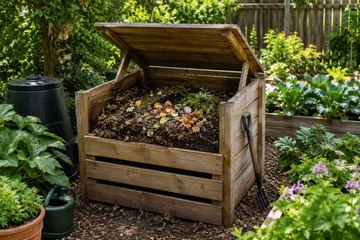 How to protect a compost bin from flies and other unwanted pests?