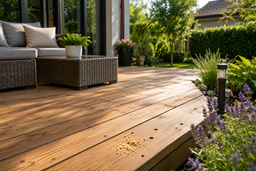 How to protect a wooden deck from wood-damaging insects?