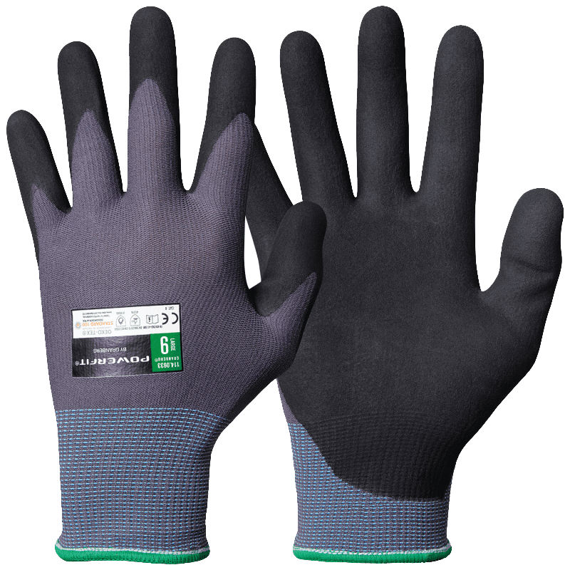 Work gloves PRO-FIT POWERFIT 114.0933, with Touchscreen - 5pcs.