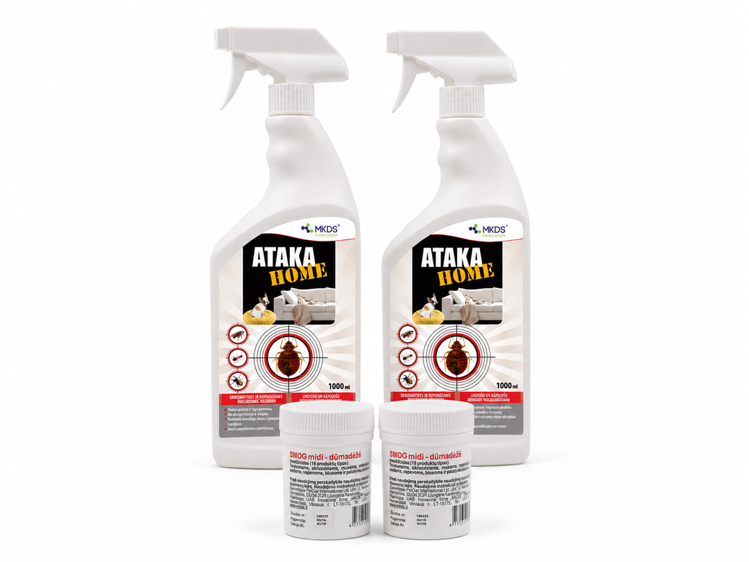 Flea extermination kit FOR HOMES