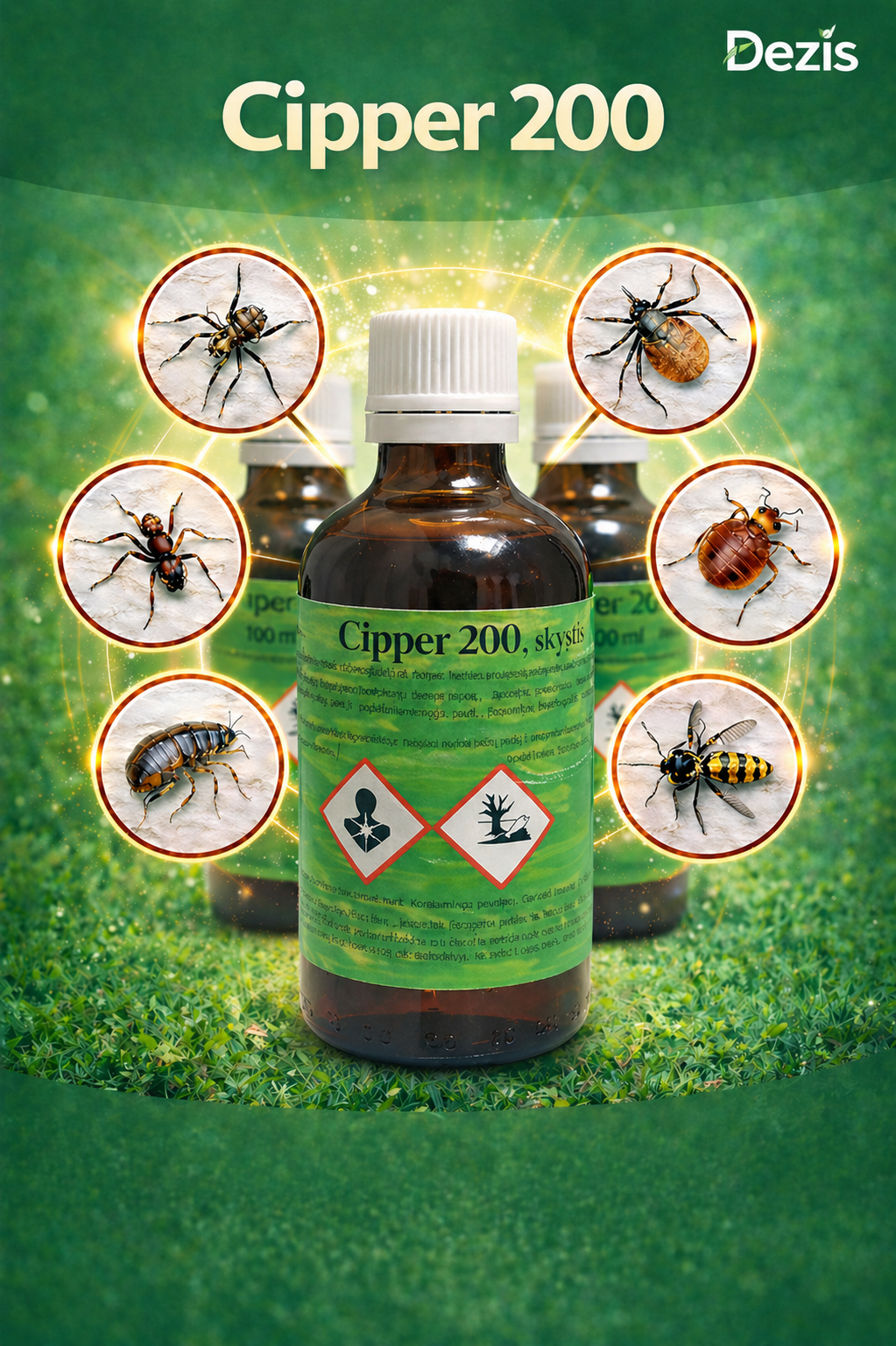 CIPPER 200, liquid concentrate