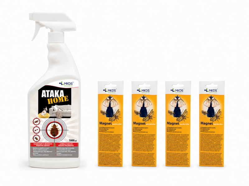 Wardrobe Moth Killer Kit for WARDROBES