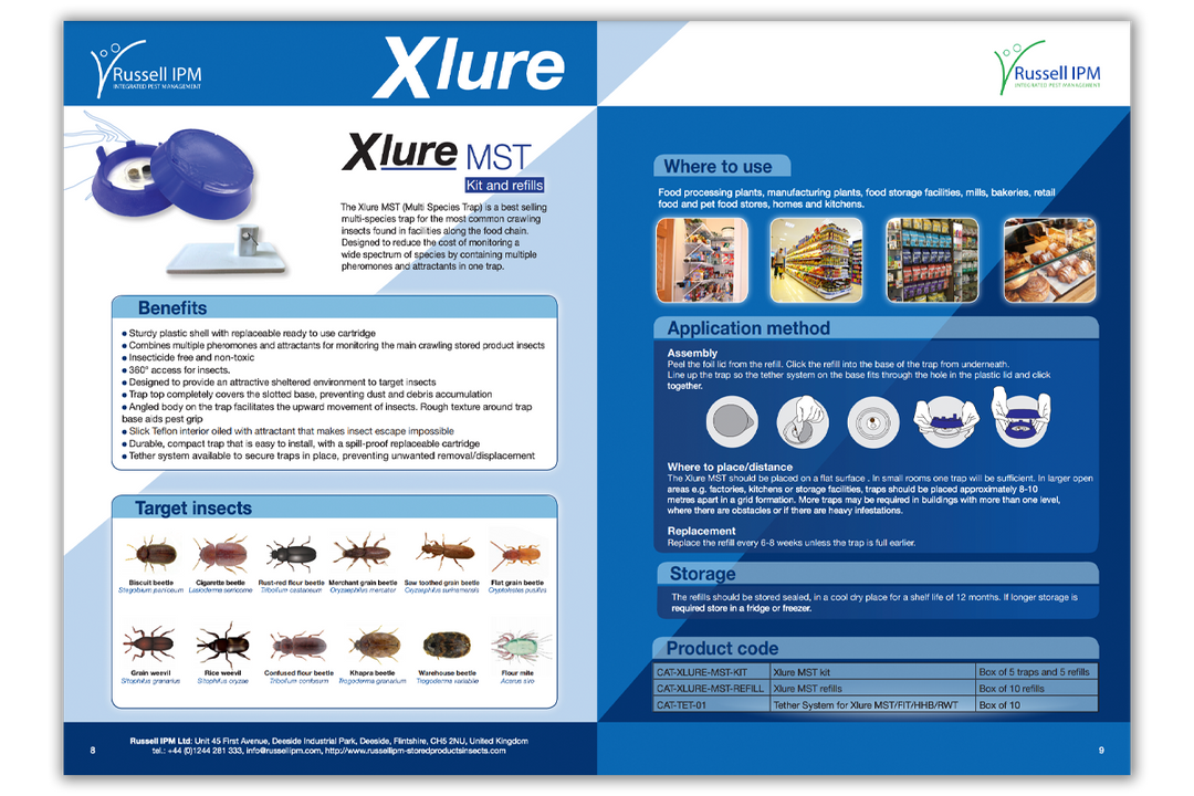 Xlure MST kit – 5 reusable traps and 5 pheromone capsules