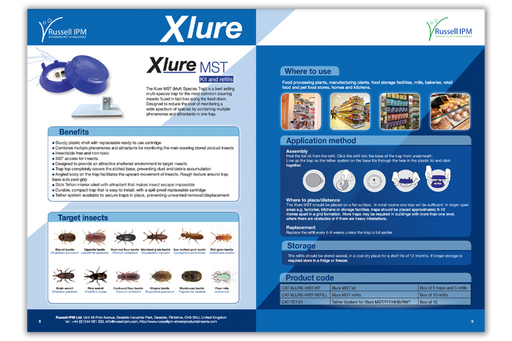 Xlure MST kit – 5 reusable traps and 5 pheromone capsules