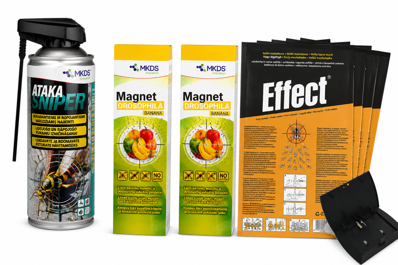 Fly Control Kit for Kitchen and Food Areas