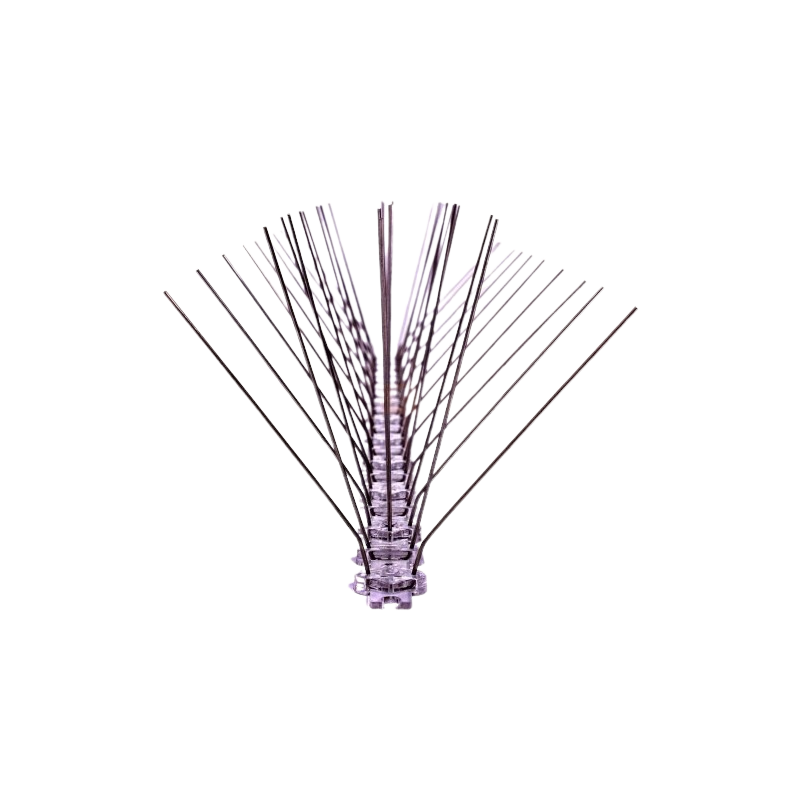 Galvanized steel spike system for bird control (10 m)