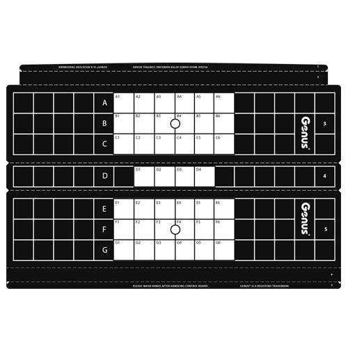 Genus Universal GB Easy Count (X15) – adhesive plates