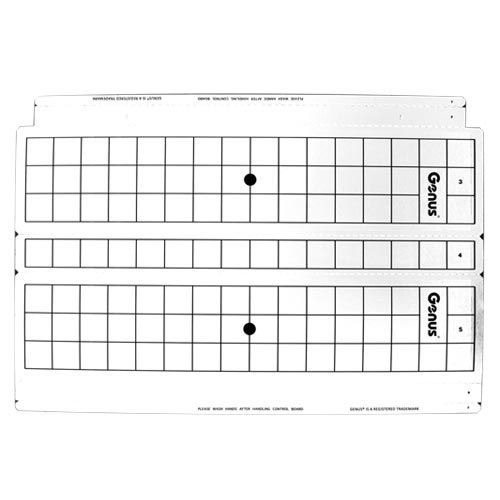 Genus Universal GB Easy Count White (X15) – adhesive plates