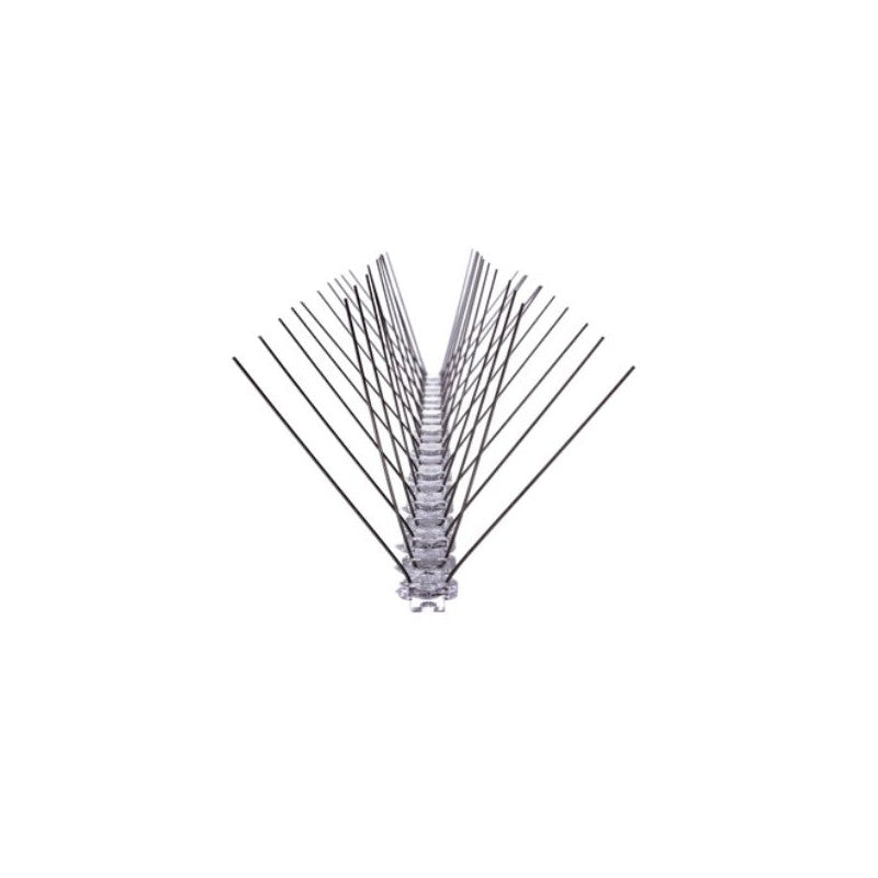 Galvanized steel spike system for bird control (10 m)