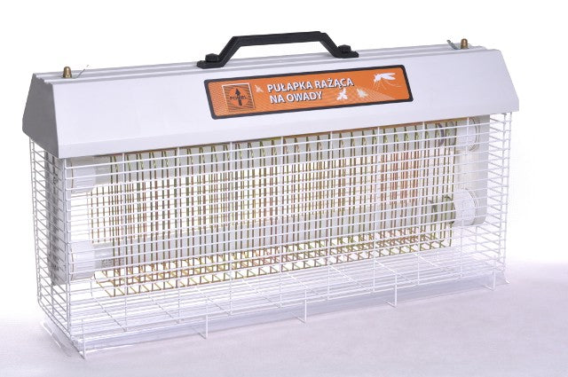 Insecticide lamp PR2x36 (72W) - with electric grid for insect extermination
