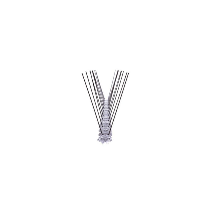 Stainless steel spike system for bird deterrence (10 m)