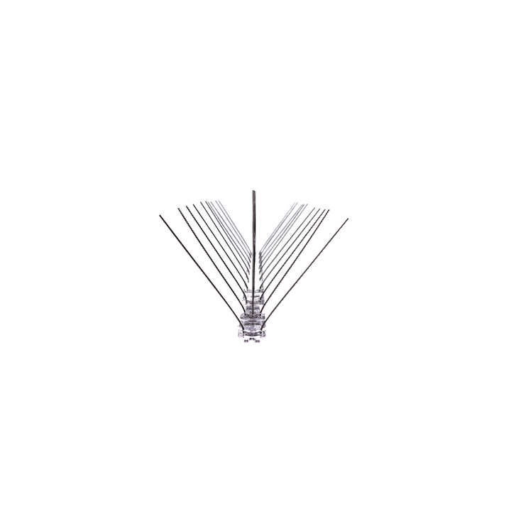 Stainless steel spike system for bird deterrence (10 m)