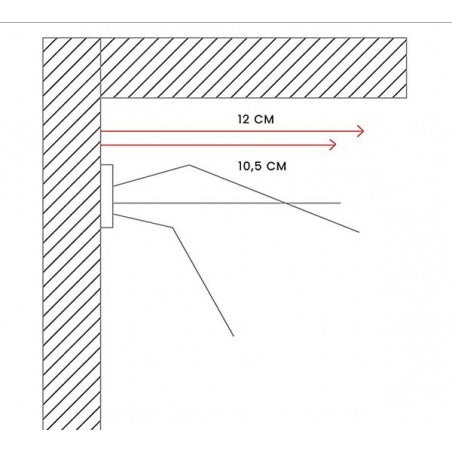 Stainless steel spike system for bird deterrence (10 m)
