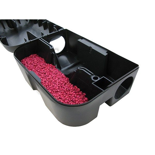 Rodent control station SX One Black - 10 pcs.