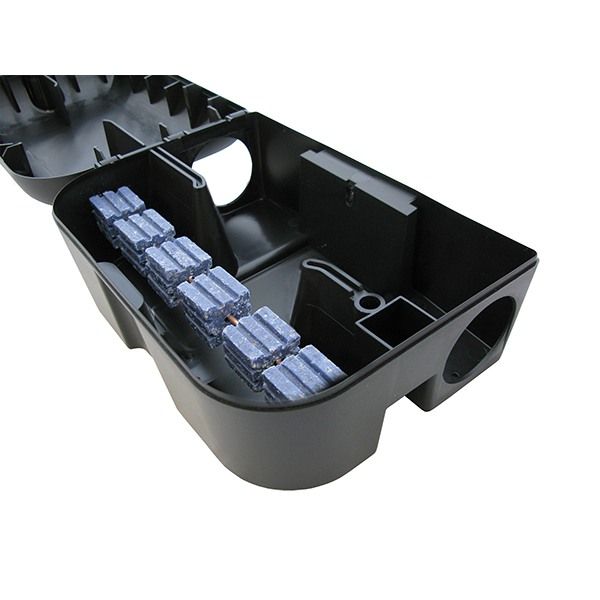 Rodent control station SX One Black - 10 pcs.