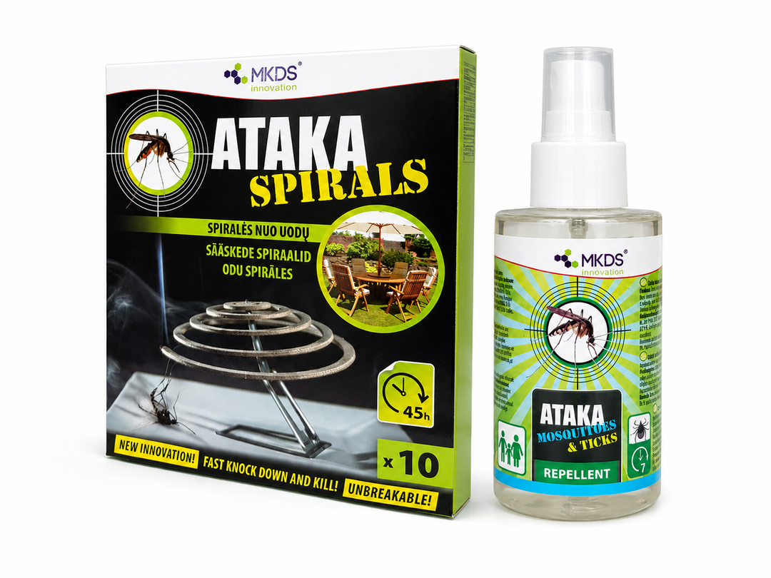 Mosquito control kit START - for personal protection and outdoor recreation