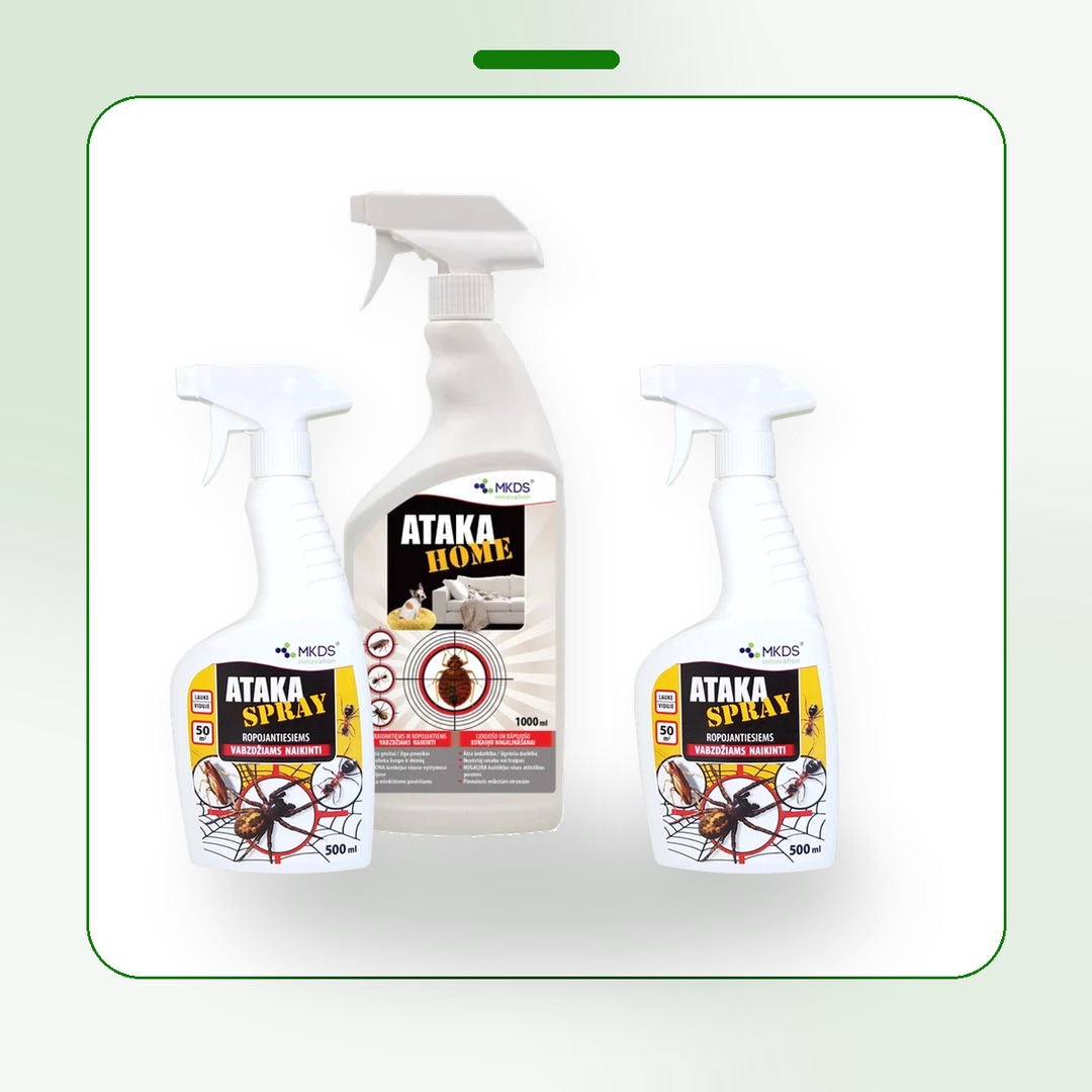 Spider Control Kit for HOME - for multiple rooms